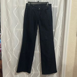 Ann Taylor, Modern Fit, Blue, Dark Wash Jeans, Size 4